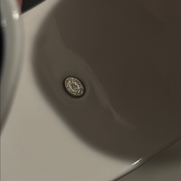 CHANEL Costume Jewelry Black and White Resin CC Logo Cuff - Picture 6 of 6